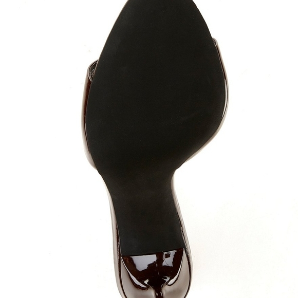 Jeffrey Campbell Dark Brown Patent Heels - Picture 6 of 6